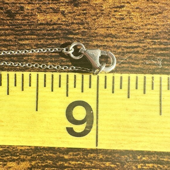 VTG Sterling Silver 925 Multicolor Gemstones Hoshen Pendant Necklace 18" Length - Picture 9 of 12